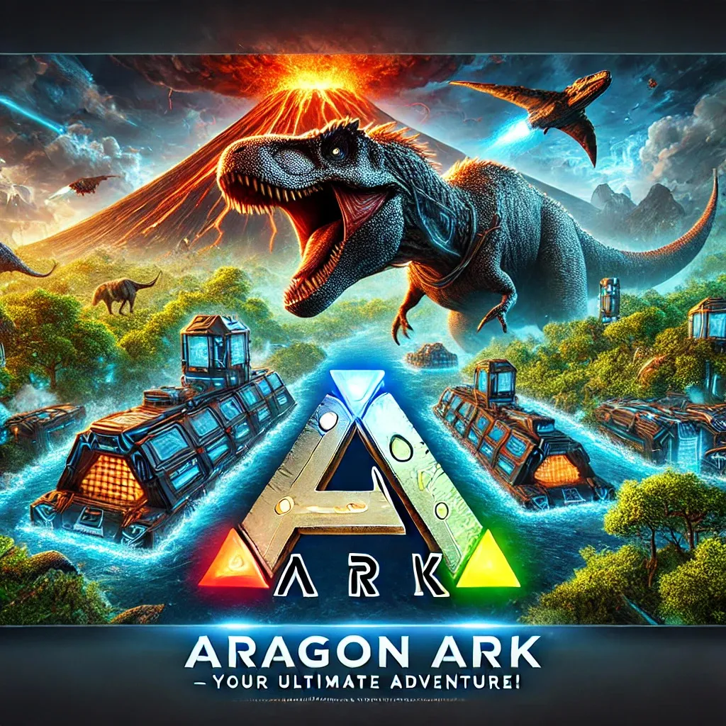 Serverbeschreibungs Banner von Aragon ARK 2x l 4Man l Casino l Shop l NoWipe