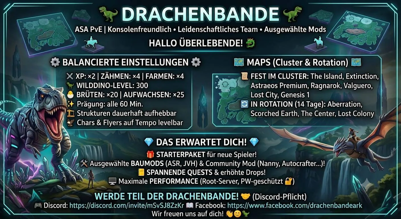 Drachenbande Beschreibungs-Banner