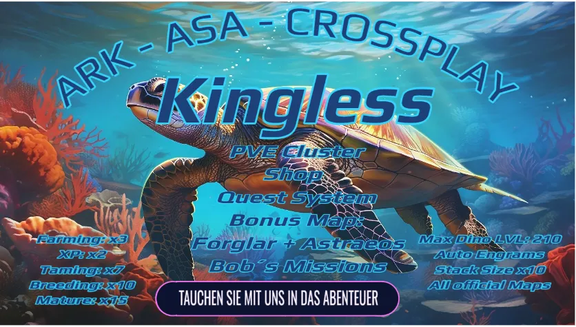 Serverbeschreibungs Banner von [GER - PVE] Kingless - Scorched Earth
