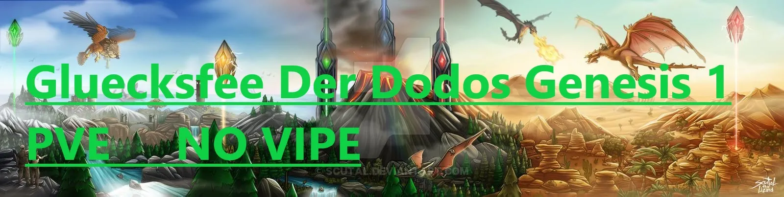 (GER/ENG) PVE Gluecksfee Der Dodos Genesis1 Beschreibungs-Banner