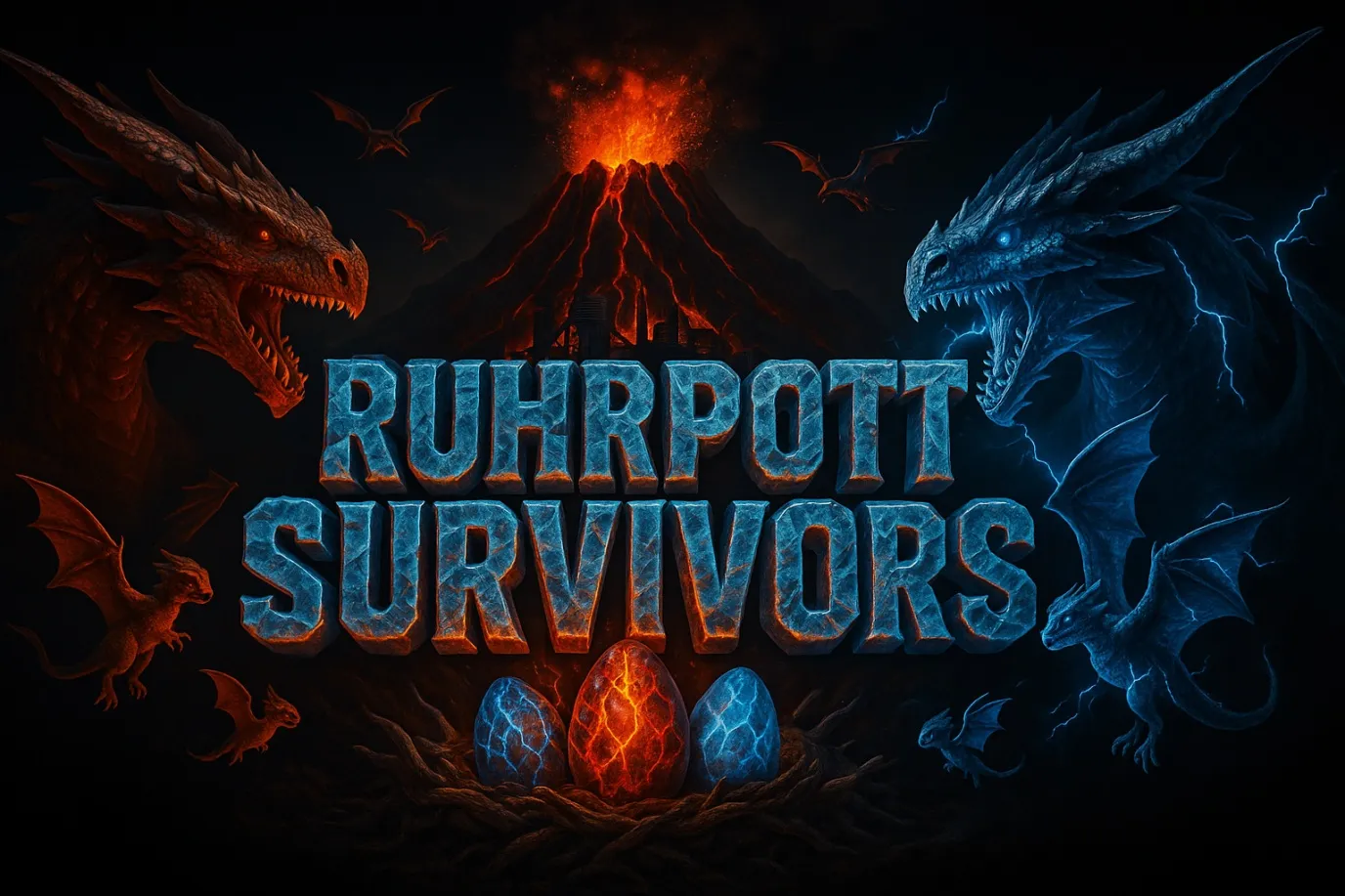 Serverbeschreibungs Banner von Ruhrpott Survivor PVE LostColony CrossArk Cluster[T5H5X2.5]
